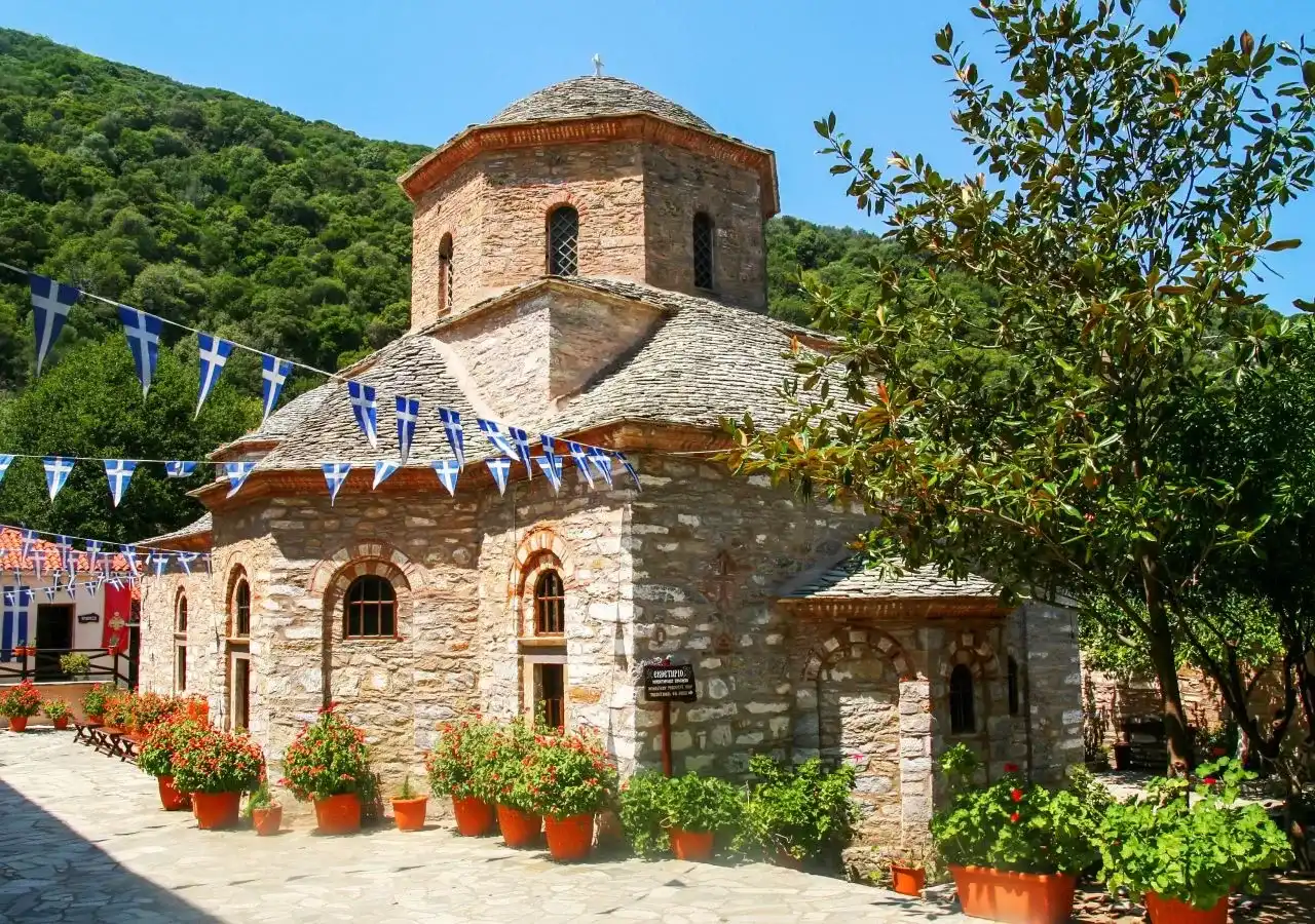 Monastery of Evangelistria - Cape Blue Suites - Achladies - Skiathos - Greece
